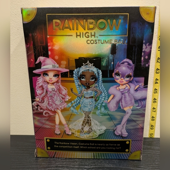 Rainbow High Costume Ball Doll - Purple - Picture 2 of 13
